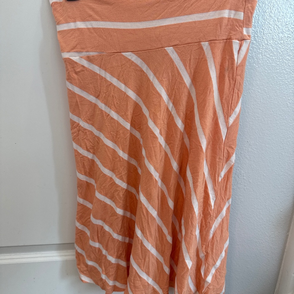 Knee length skirt